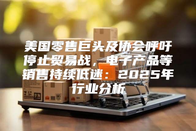 美国零售巨头及协会呼吁停止贸易战，电子产品等销售持续低迷：2025年行业分析