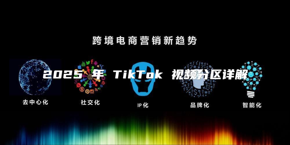 2025 年 TikTok 视频分区详解