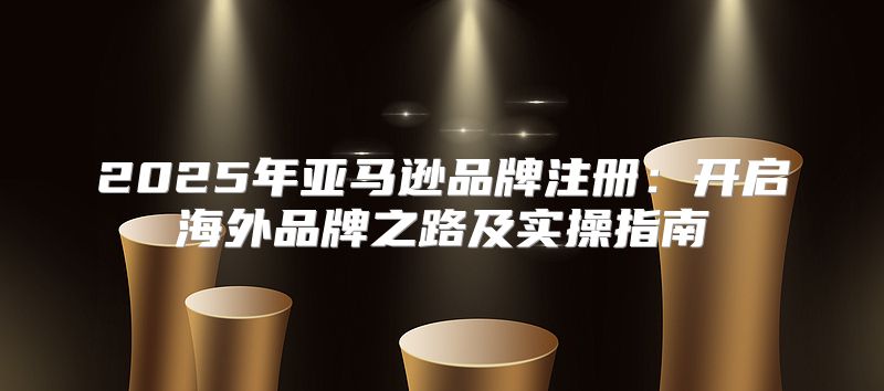 2025年亚马逊品牌注册：开启海外品牌之路及实操指南