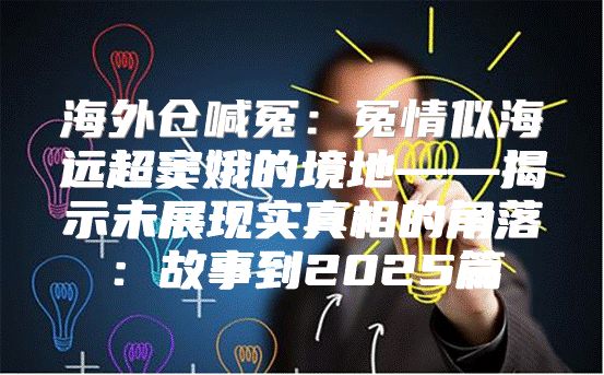 海外仓喊冤：冤情似海远超窦娥的境地——揭示未展现实真相的角落：故事到2025篇