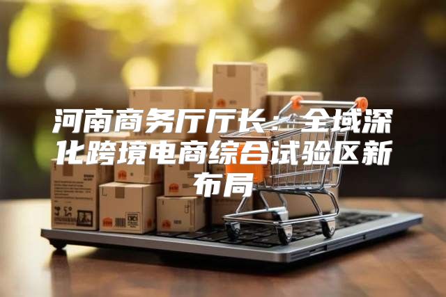 河南商务厅厅长：全域深化跨境电商综合试验区新布局