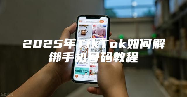 2025年TikTok如何解绑手机号码教程