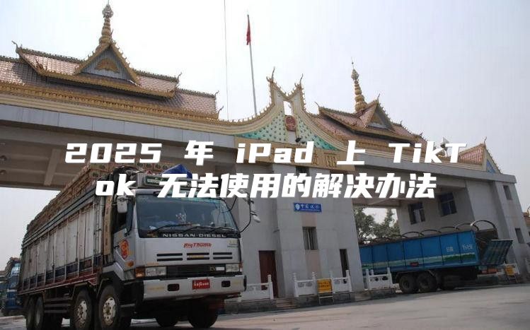 2025 年 iPad 上 TikTok 无法使用的解决办法