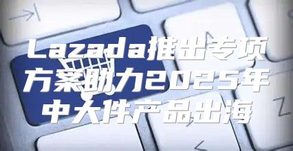 Lazada推出专项方案助力2025年中大件产品出海