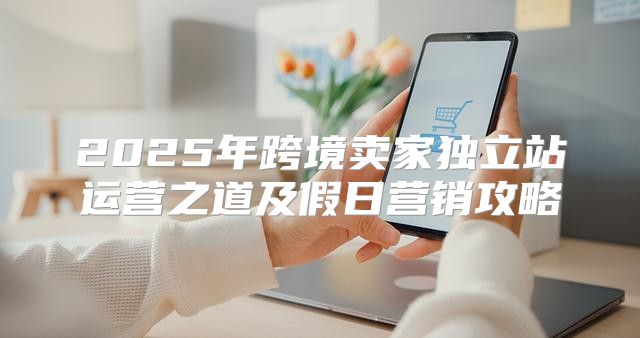 2025年跨境卖家独立站运营之道及假日营销攻略