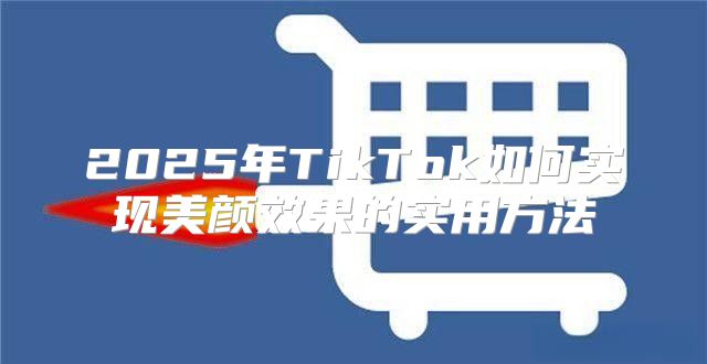 2025年TikTok如何实现美颜效果的实用方法
