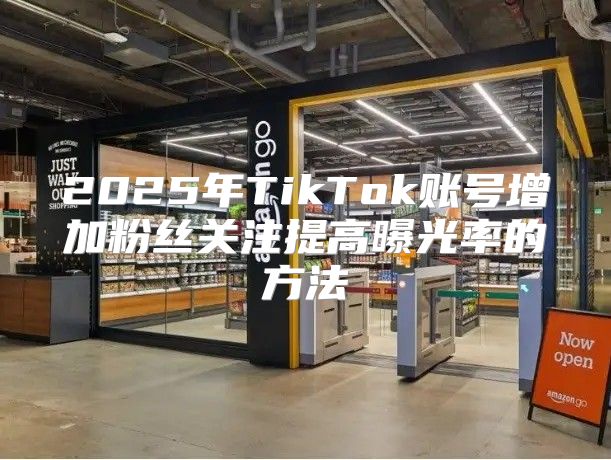 2025年TikTok账号增加粉丝关注提高曝光率的方法