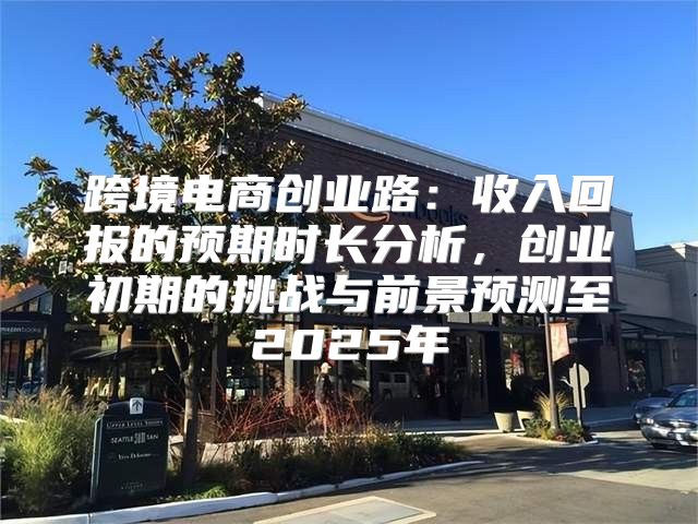 跨境电商创业路：收入回报的预期时长分析，创业初期的挑战与前景预测至2025年