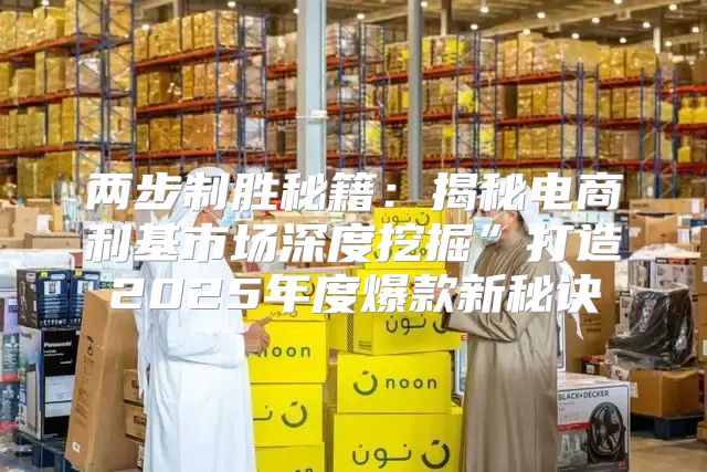 两步制胜秘籍：揭秘电商利基市场深度挖掘”打造2025年度爆款新秘诀