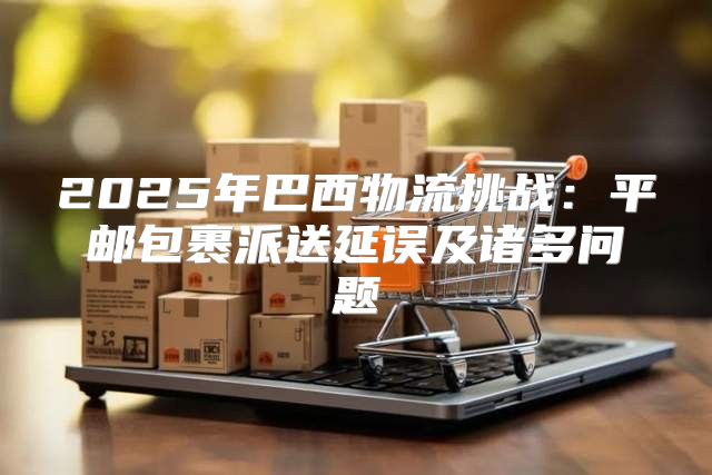 2025年巴西物流挑战：平邮包裹派送延误及诸多问题