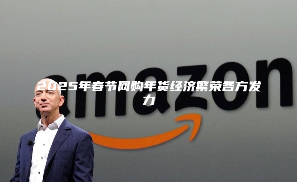 2025年春节网购年货经济繁荣各方发力