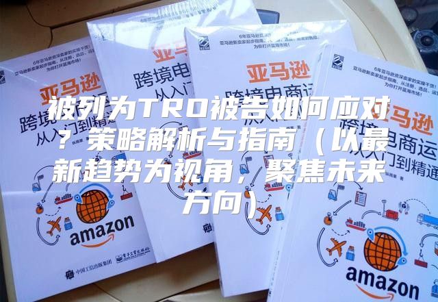 被列为TRO被告如何应对？策略解析与指南以最新趋势为视角，聚焦未来方向