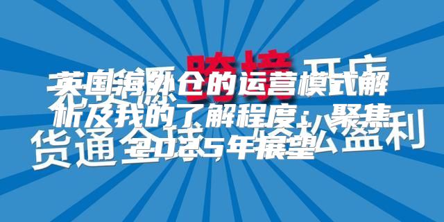 英国海外仓的运营模式解析及我的了解程度：聚焦2025年展望