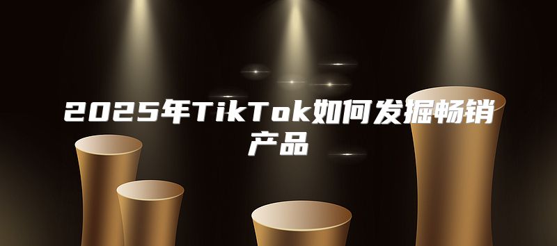 2025年TikTok如何发掘畅销产品