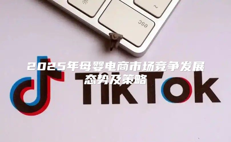 2025年母婴电商市场竞争发展态势及策略
