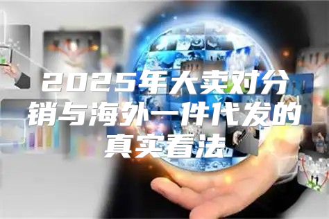 2025年大卖对分销与海外一件代发的真实看法