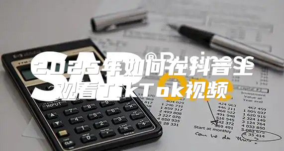 2025年如何在抖音上观看TikTok视频
