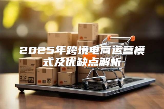 2025年跨境电商运营模式及优缺点解析