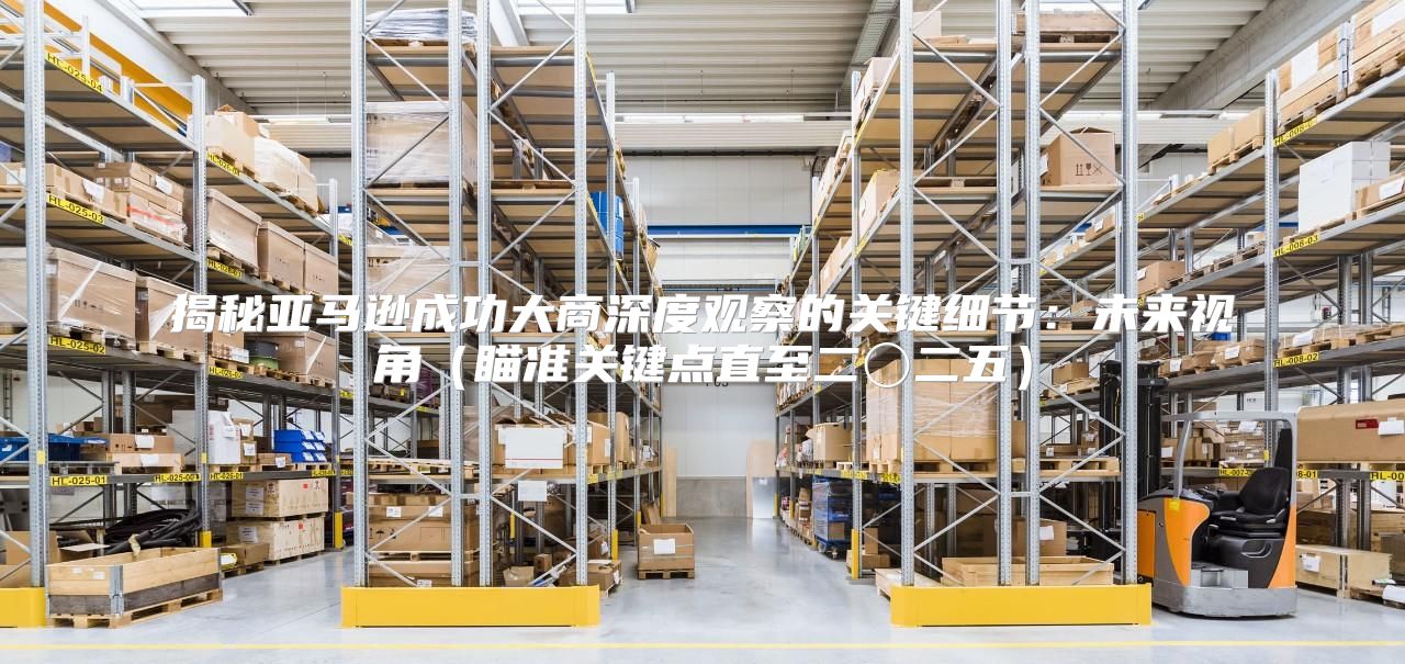 揭秘亚马逊成功大商深度观察的关键细节：未来视角瞄准关键点直至二〇二五