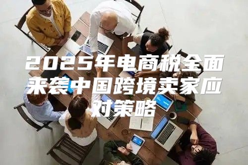 2025年电商税全面来袭中国跨境卖家应对策略