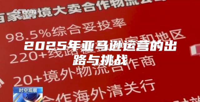 2025年亚马逊运营的出路与挑战