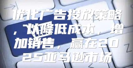 优化广告投放策略，以降低成本，增加销售，赢在2025亚马逊市场