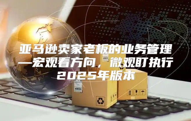 亚马逊卖家老板的业务管理—宏观看方向，微观盯执行2025年版本