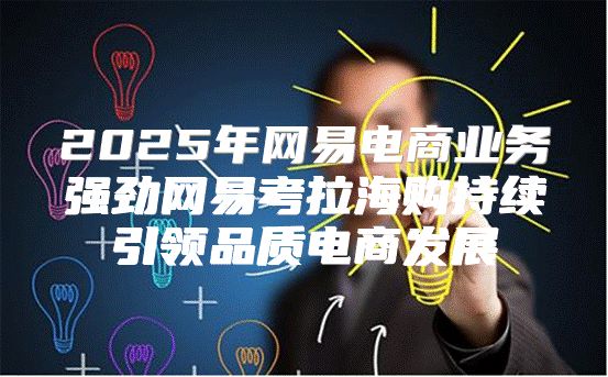 2025年网易电商业务强劲网易考拉海购持续引领品质电商发展
