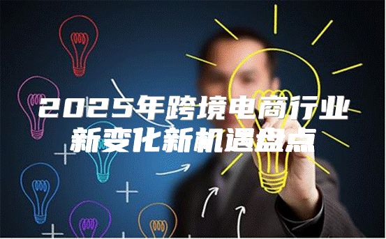2025年跨境电商行业新变化新机遇盘点