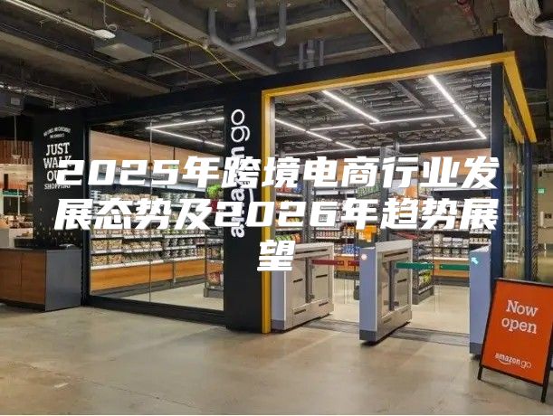 2025年跨境电商行业发展态势及2026年趋势展望