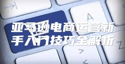 亚马逊电商运营新手入门技巧全解析