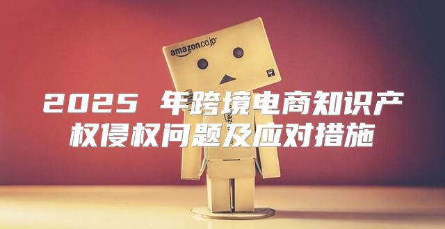 2025 年跨境电商知识产权侵权问题及应对措施