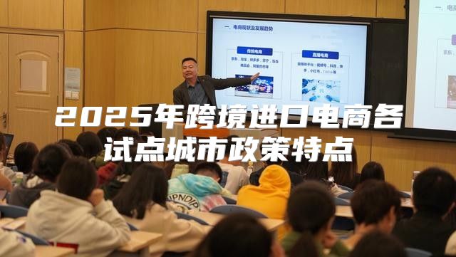 2025年跨境进口电商各试点城市政策特点