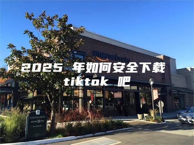 2025 年如何安全下载 tiktok 吧