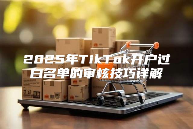 2025年TikTok开户过白名单的审核技巧详解