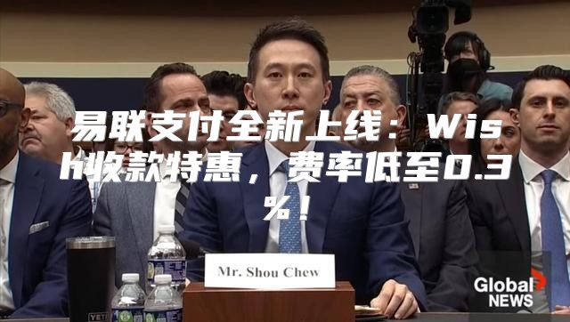易联支付全新上线：Wish收款特惠，费率低至0.3%！