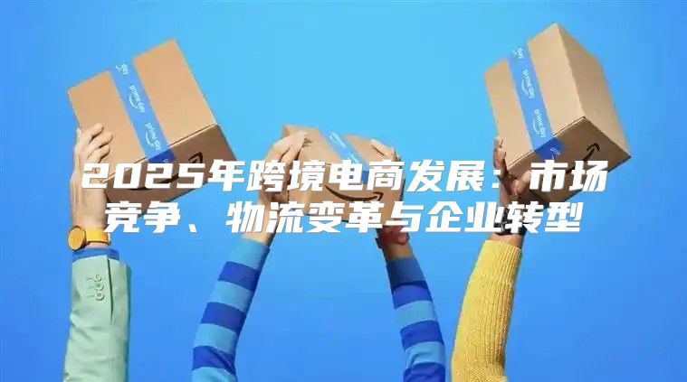 2025年跨境电商发展：市场竞争、物流变革与企业转型
