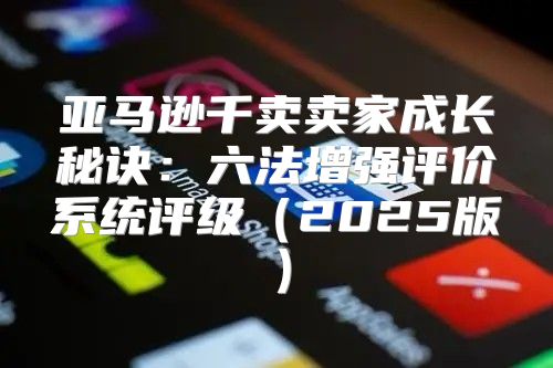 亚马逊千卖卖家成长秘诀：六法增强评价系统评级2025版