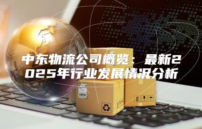 中东物流公司概览：最新2025年行业发展情况分析