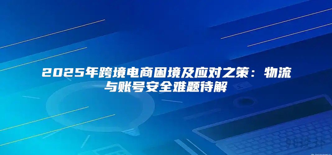 2025年跨境电商困境及应对之策：物流与账号安全难题待解