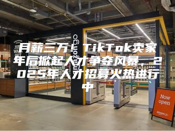 月薪三万！TikTok卖家年后掀起人才争夺风暴，2025年人才招募火热进行中