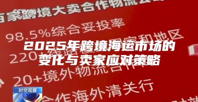 2025年跨境海运市场的变化与卖家应对策略