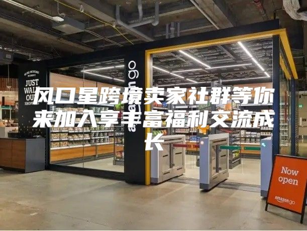 风口星跨境卖家社群等你来加入享丰富福利交流成长