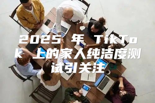 2025 年 TikTok 上的家人纯洁度测试引关注