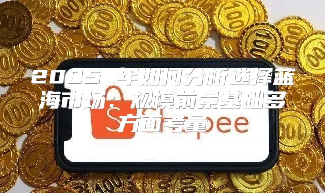 2025 年如何分析选择蓝海市场：规模前景基础多方面考量