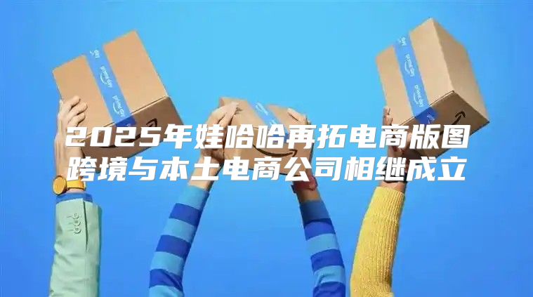 2025年娃哈哈再拓电商版图跨境与本土电商公司相继成立