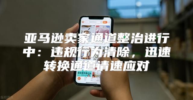 亚马逊卖家通道整治进行中：违规行为清除，迅速转换通道请速应对