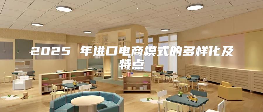 2025 年进口电商模式的多样化及特点