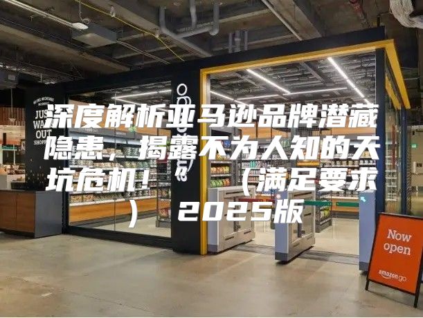 深度解析亚马逊品牌潜藏隐患，揭露不为人知的天坑危机！” 满足要求 2025版