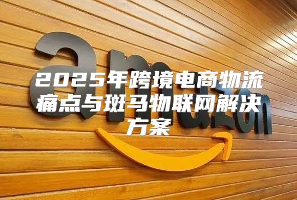 2025年跨境电商物流痛点与斑马物联网解决方案